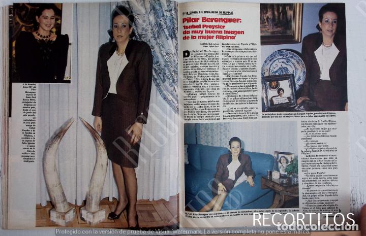 Coleccionismo de Revistas y Peri&oacute;dicos: pilar berenguer isabel preysler