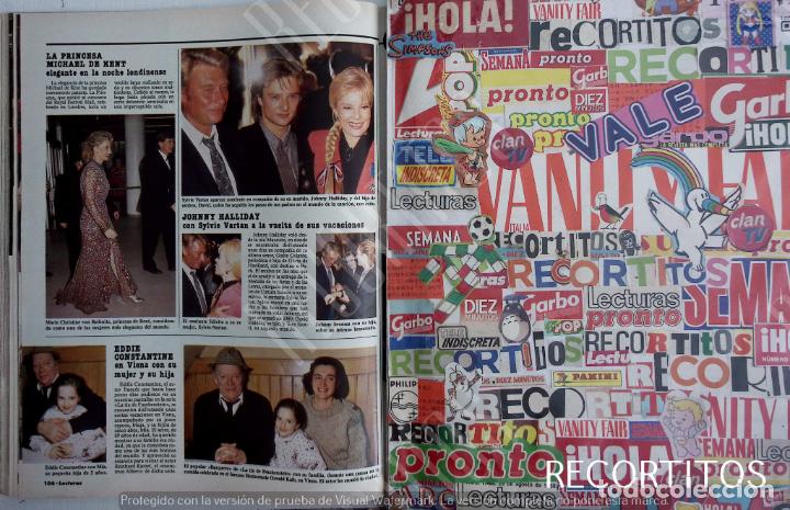 Coleccionismo de revistas y peri&oacute;dicos: sylvie vartan johnny hallyday eddie constantine