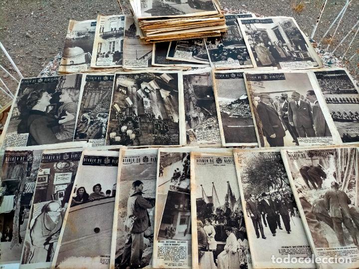Coleccionismo de revistas y peri&oacute;dicos: Lote de revistas antiguas peri&oacute;dicos Diario de avisos y noticias de Barcelona a&ntilde;os 50 1956
