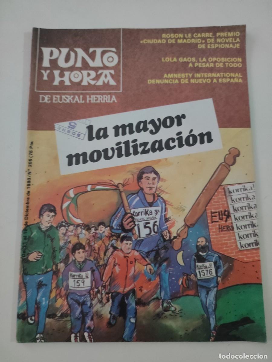 Collection Magazines and Newspapers: Revista Punto y Hora. N&uacute;mero 206. La mayor movilizaci&oacute;n