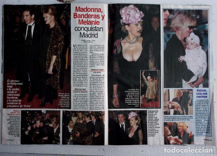 Coleccionismo de Revistas y Peri&oacute;dicos: madonna antonio banderas evita premiers melanie griffith EN ESPA&Ntilde;A