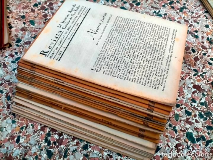 Collezionismo di Riviste e Giornali: Lote revistas agricultura revista mensual del instituto agr&iacute;cola catal&aacute;n de San Isidro memoria