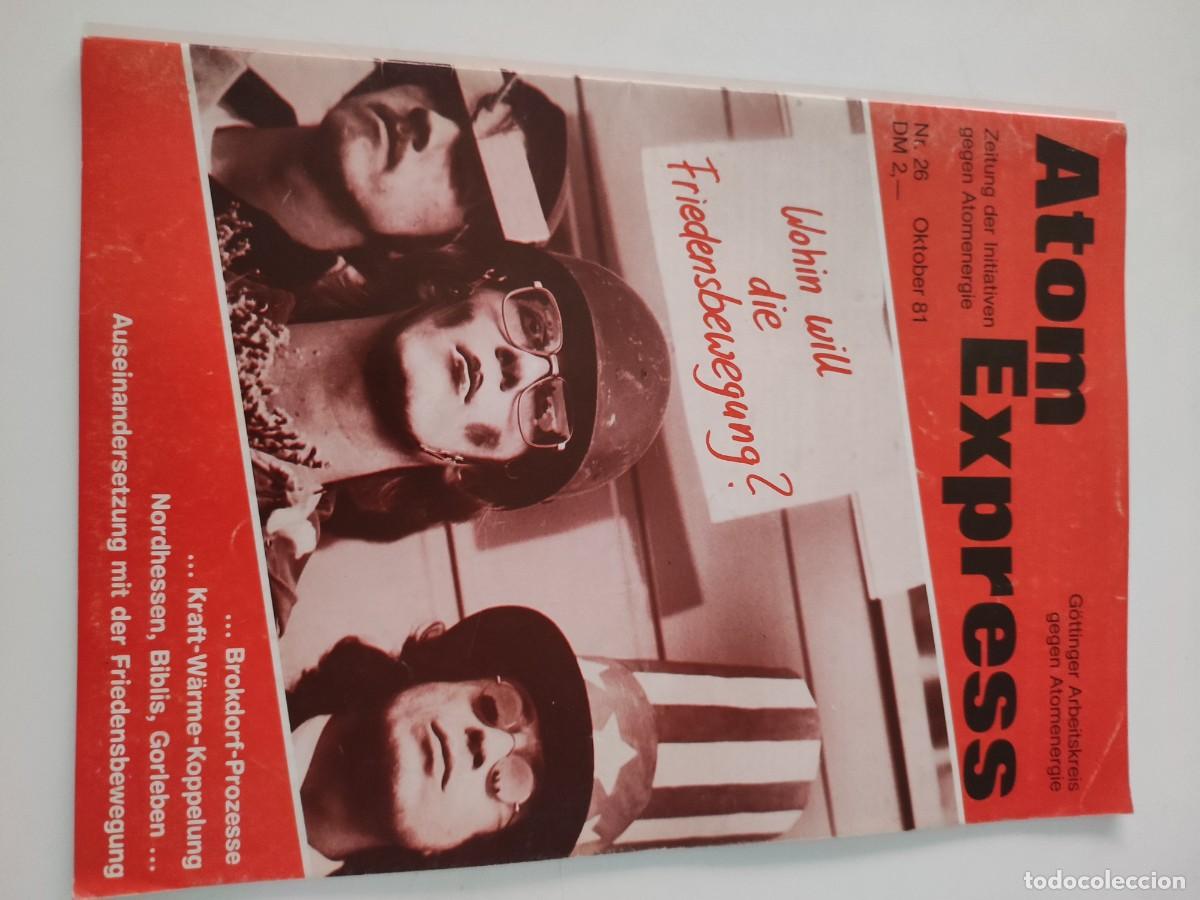 Collection Magazines and Newspapers: Revista Atom Express. N&uacute;mero 26. 1981.