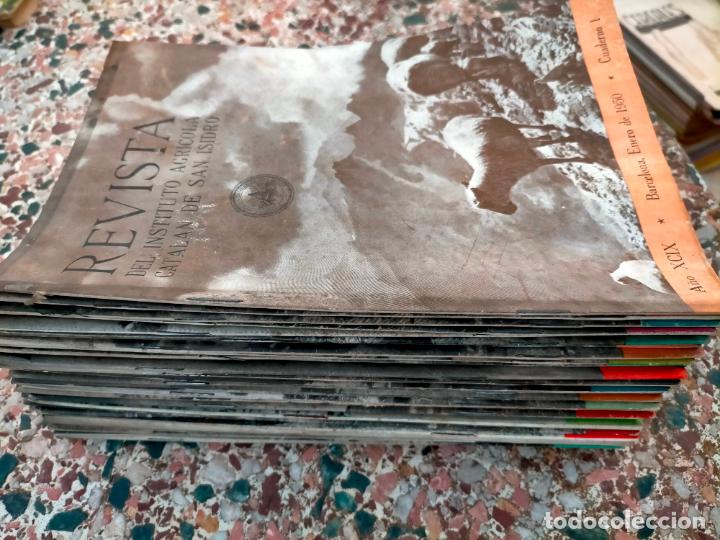 Collezionismo di Riviste e Giornali: Lote revistas agricultura revista mensual del instituto agr&iacute;cola catal&aacute;n de San Isidro 1951 1952