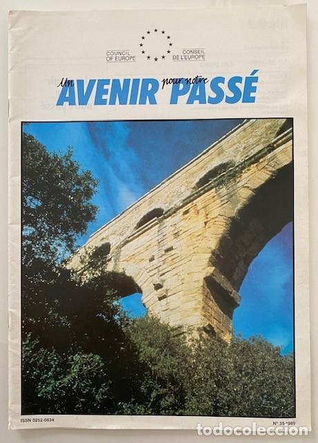 Coleccionismo de Revistas y Peri&oacute;dicos: UN AVENIR POUR NOTRE PASS&Eacute; N&ordm; 34 - 1988 PATRIMOINE MARITIME - CONSEIL DE L'EUROPE