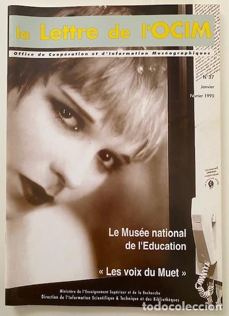Coleccionismo de Revistas y Peri&oacute;dicos: LA LETTRE DE L'OCIM N&ordm; 37 1995 OFF. COOPERATION ET INFORMATION MUSEOGRAPHIQUES - MUSEES