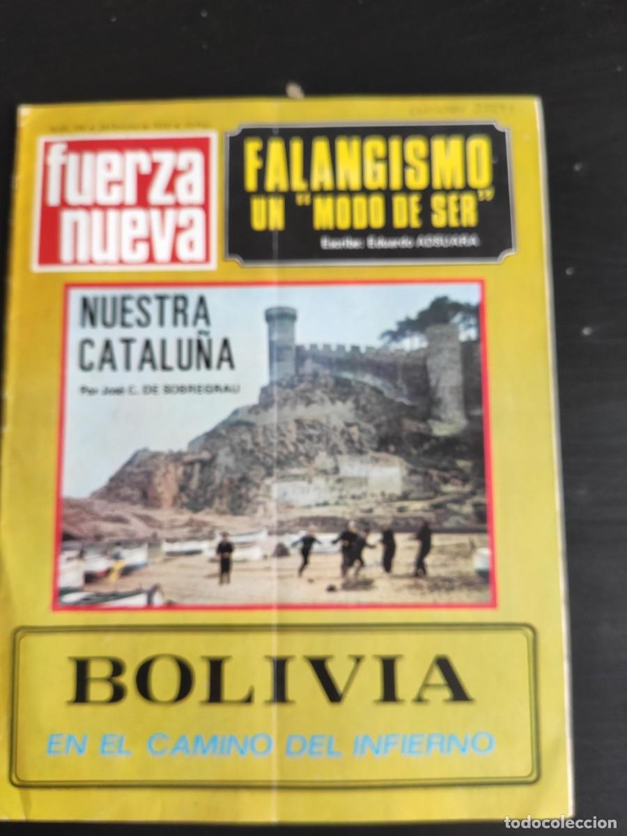 Collection Magazines and Newspapers: FUERZA NUEVA. N&ordm; 198. A&Ntilde;O 1970. EL SURESTE ASI&Aacute;TICO, EN LLAMAS. BOLIVIA: EN EL CAMINO DEL INF.. LEER