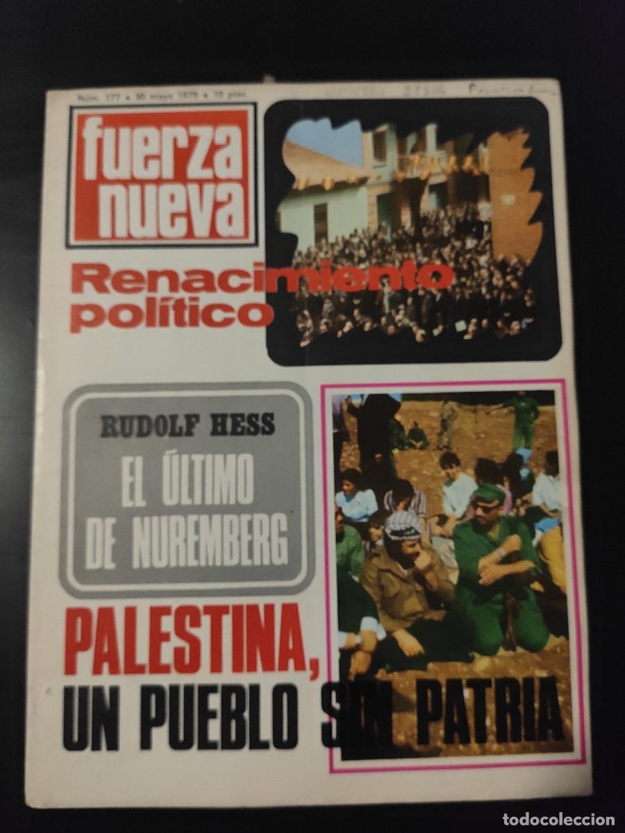 Collection Magazines and Newspapers: FUERZA NUEVA. N&ordm; 177. A&Ntilde;O 1970. EL &Uacute;LTIMO DE NUREMBERG. EL DOCTOR MARA&Ntilde;&Oacute;N Y SUS EP&Iacute;GONOS ACTU.. LEER