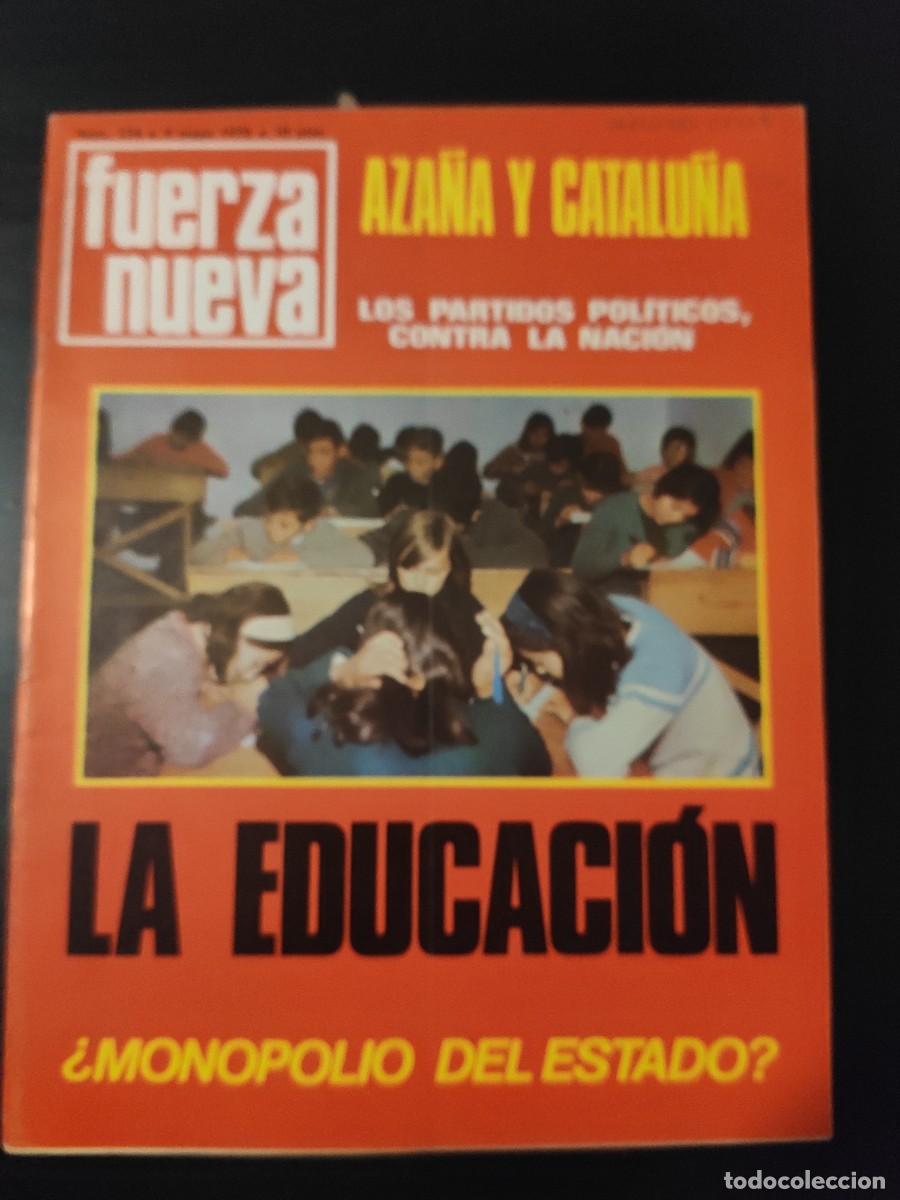 Collezionismo di Riviste e Giornali: FUERZA NUEVA. N&ordm; 174. A&Ntilde;O 1970. ISRAEL TIENE LA BOMBA AT&Oacute;MICA. LA EDUCACI&Oacute;N, &iquest;MONOPOLIO DEL E.. LEER