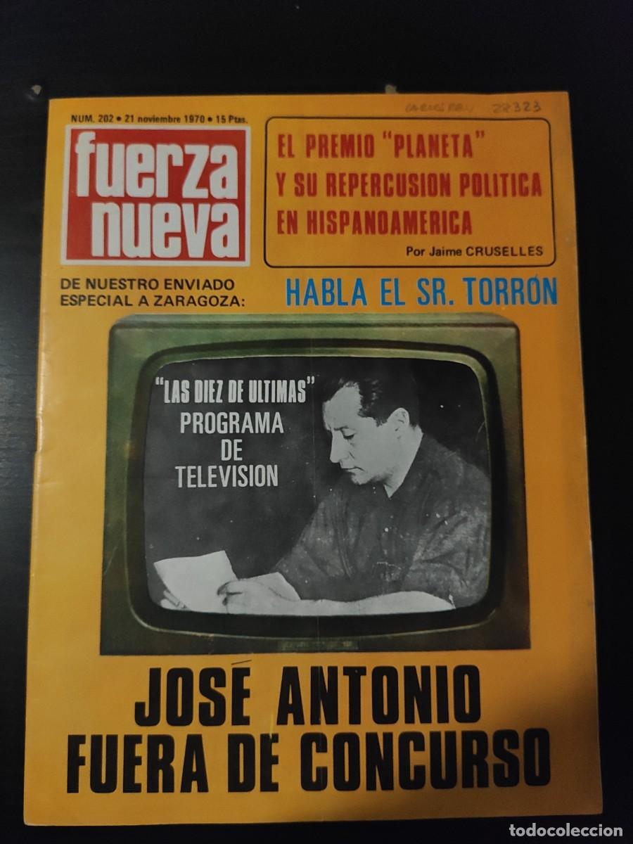 Collection Magazines and Newspapers: FUERZA NUEVA. N&ordm; 202. A&Ntilde;O 1970. PRINCIPIOS Y APLICACIONES DE LA DOCTRINA SOCIAL DE LA IGLESIA.. LEER
