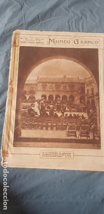 Coleccionismo de Revistas y Peri&oacute;dicos: MUNDO GRAFICO NOVIEMBRE DE 1929