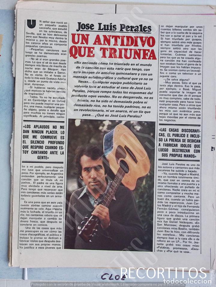 Coleccionismo de Revistas y Peri&oacute;dicos: JOSE LUIS PERALES
