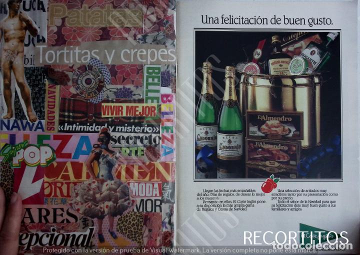 Coleccionismo de Revistas y Peri&oacute;dicos: CODORNIU CAVA ANUNCIO PUBLICIDAD EL CORTE INGLES TURRON EL ALMENDRO