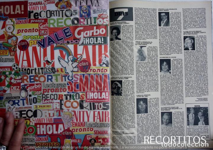 Coleccionismo de Revistas y Peri&oacute;dicos: MILES DAVIS CICCIOLINA LISA MARIE PRESLEY ELIZABETH TAYLOR PEGGY LEE