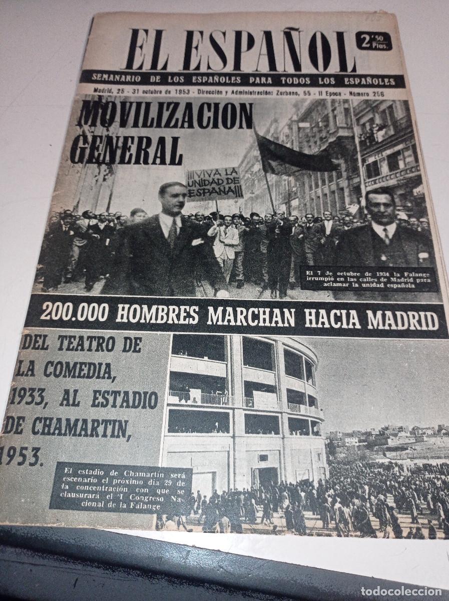 Coleccionismo de revistas y peri&oacute;dicos: El Espa&ntilde;ol: semanario de los espa&ntilde;oles para todos los espa&ntilde;oles, n&uacute;mero 256 REF. UR MES
