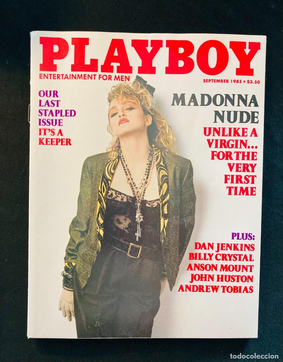 Coleccionismo de Revistas y Peri&oacute;dicos: 1985 PLAYBOY - MADONNA - 1as Fotos Desnuda - 13 FOTOS / 16 PAGINAS - SOLO EN USA