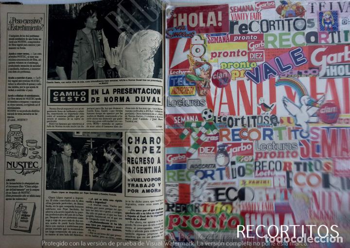 Coleccionismo de revistas y peri&oacute;dicos: CAMILO SESTO NORMA DUVAL CHARO LOPEZ EUSEBIO PONCELA
