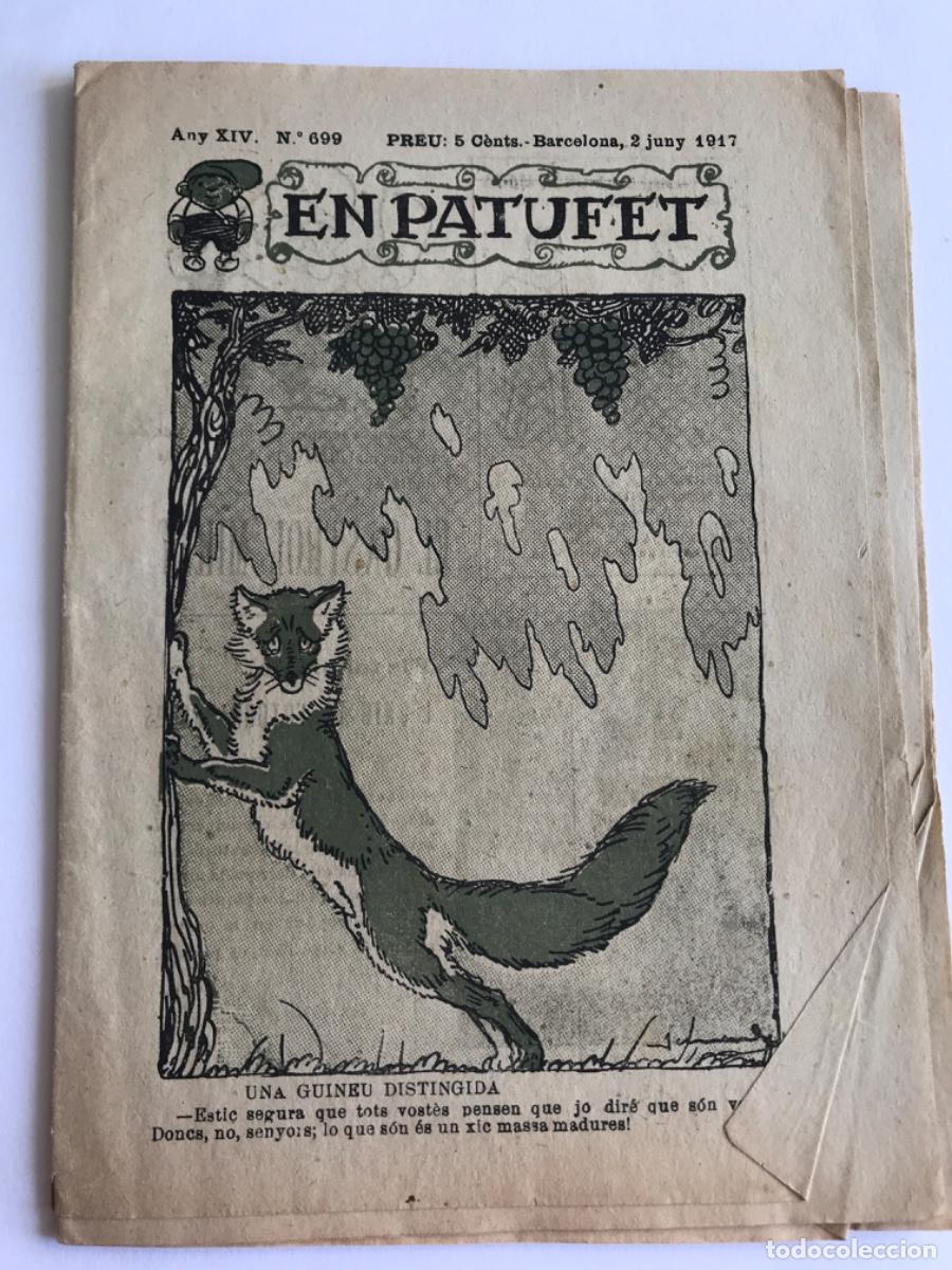 Coleccionismo de Revistas y Peri&oacute;dicos: REVISTA. En Patufet. Num 699. 2 juny 1917. Poblet. Catedral Barcelona.