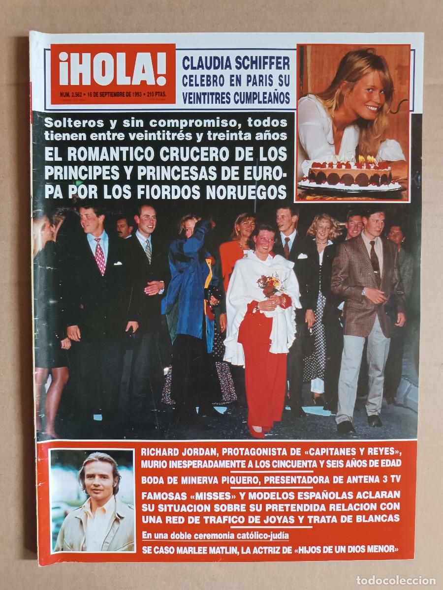 Coleccionismo de Revistas y Peri&oacute;dicos: REVISTA HOLA N&ordm; 2562 A&Ntilde;O 1993. BODA MARLEE MATLIN.ISABEL SARTORIUS.LOLITA Y FURIASE.ELIZABETH TAYLOR
