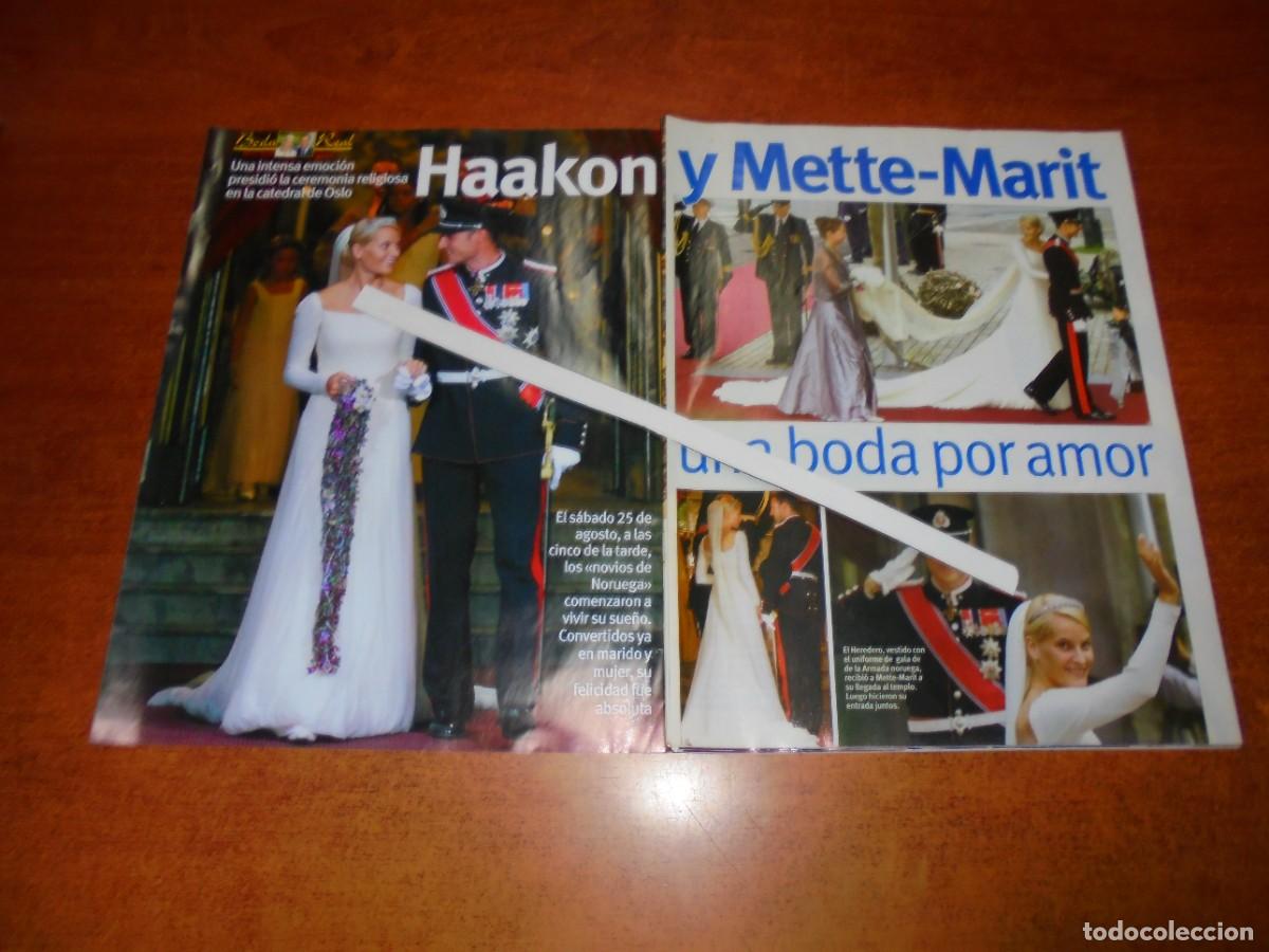 Collection Magazines and Newspapers: CLIPPING 2001: BODA HAAKON DE NORUEGA Y METTE-MARIT / PR&Iacute;NCIPE FELIPE Y EVA SANNUM / PEN&Eacute;LOPE CRUZ