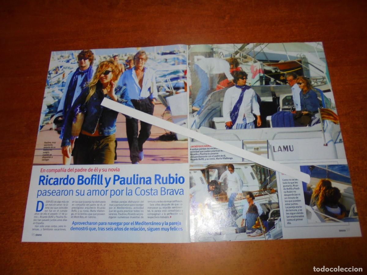 Coleccionismo de Revistas y Peri&oacute;dicos: CLIPPING 2001: PAULINA RUBIO. ISABEL PREYSLER.
