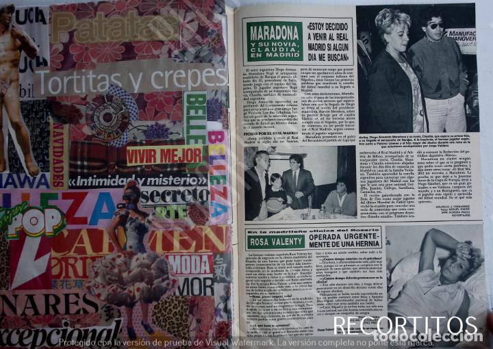 Coleccionismo de Revistas y Peri&oacute;dicos: rosa valenty maradona