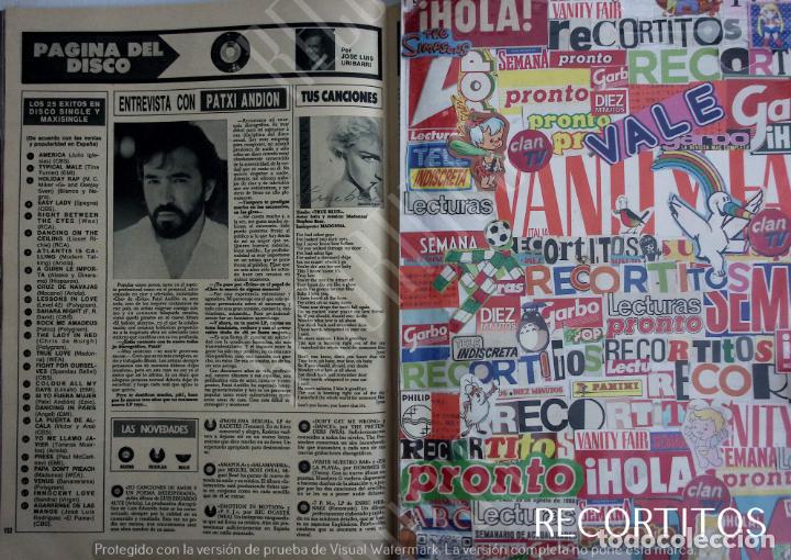 Coleccionismo de Revistas y Peri&oacute;dicos: madonna true blue patxi andion