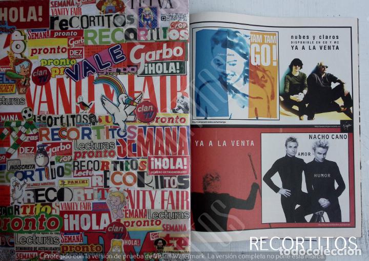 Coleccionismo de revistas y peri&oacute;dicos: tam tam go nacho cano mecano