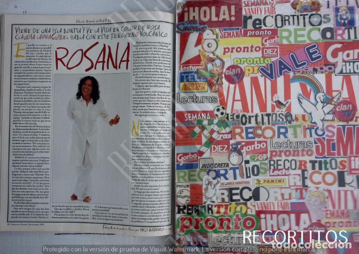 Coleccionismo de revistas y peri&oacute;dicos: rosana