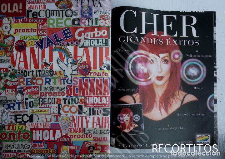 Sammeln von Zeitschriften und Zeitungen: cher greatest hits ads anuncio publicidad