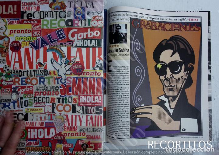 Coleccionismo de Revistas y Peri&oacute;dicos: joaquin sabina RECORTE VINTAGE