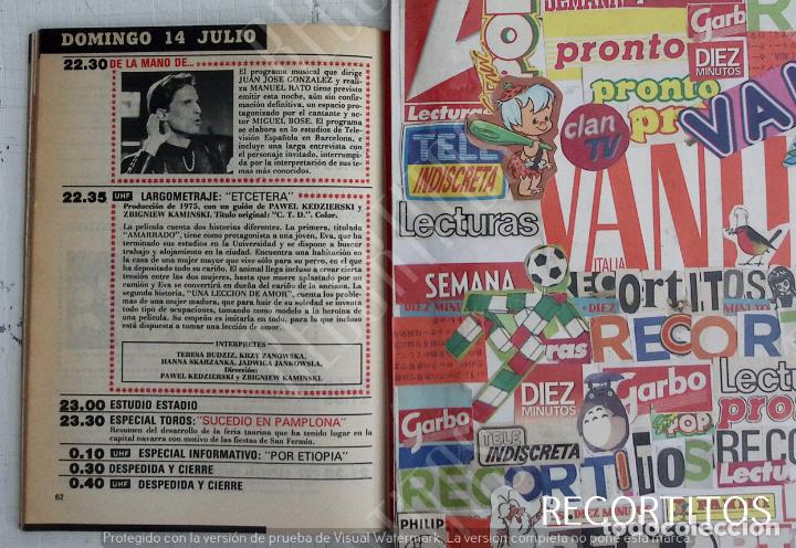 Coleccionismo de Revistas y Peri&oacute;dicos: miguel bose