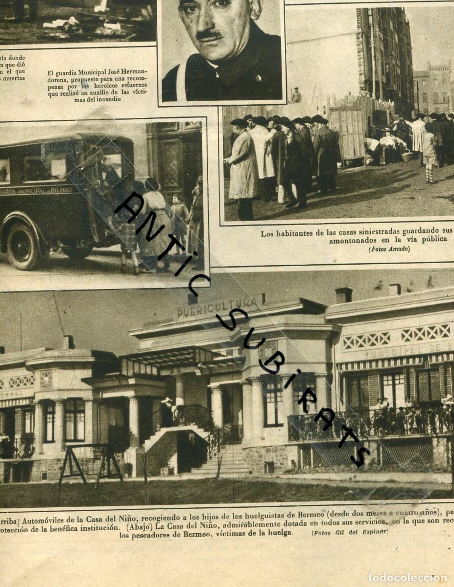 Sammeln von Zeitschriften und Zeitungen: VANGUARDIA A&Ntilde; 1932 BOMBA EN BILBAO CASA DEL NI&Ntilde;O PESCADORES DE BERMEO DEPORTIVO DE LA CORU&Ntilde;A FUTBOL