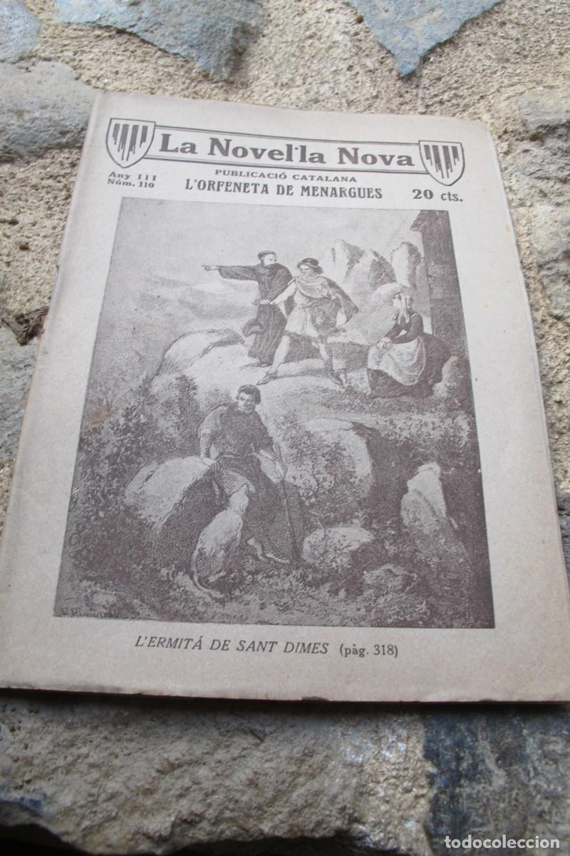 Coleccionismo de revistas y peri&oacute;dicos: LA NOVEL.LA NOVA PUBLICACIO CATALANA ANY III NUM. 110 L'ORFENETA DE MENARGUES. ANTONI BOFARULL