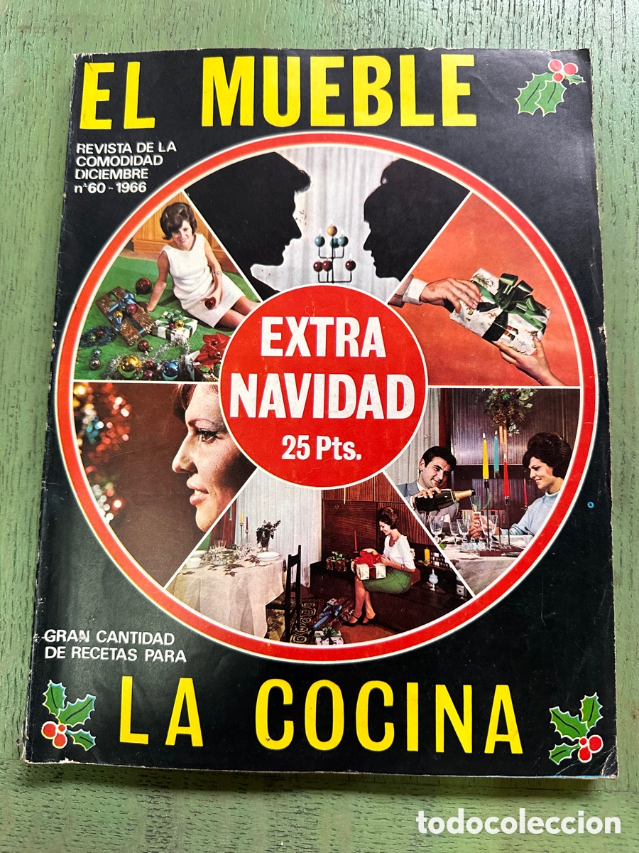Coleccionismo de Revistas y Peri&oacute;dicos: EL MUEBLE EXTRA DE NAVIDAD - N. 60 A&Ntilde;O 1966