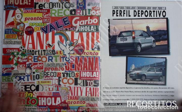 Coleccionismo de Revistas y Peri&oacute;dicos: fiat punto anuncio publicidad