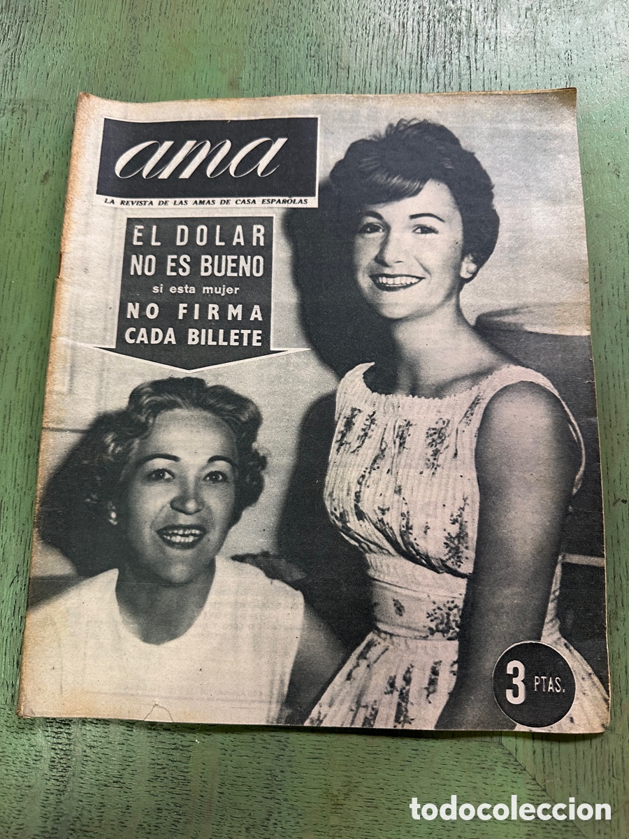 Coleccionismo de Revistas y Peri&oacute;dicos: REVISTA AMA N&ordm; 15 - 15 AGOSTO 1960 - IVI BAKER PRIEST, LA HIJA DE MUSSOLINI, MARIA PIA DE SABOYA
