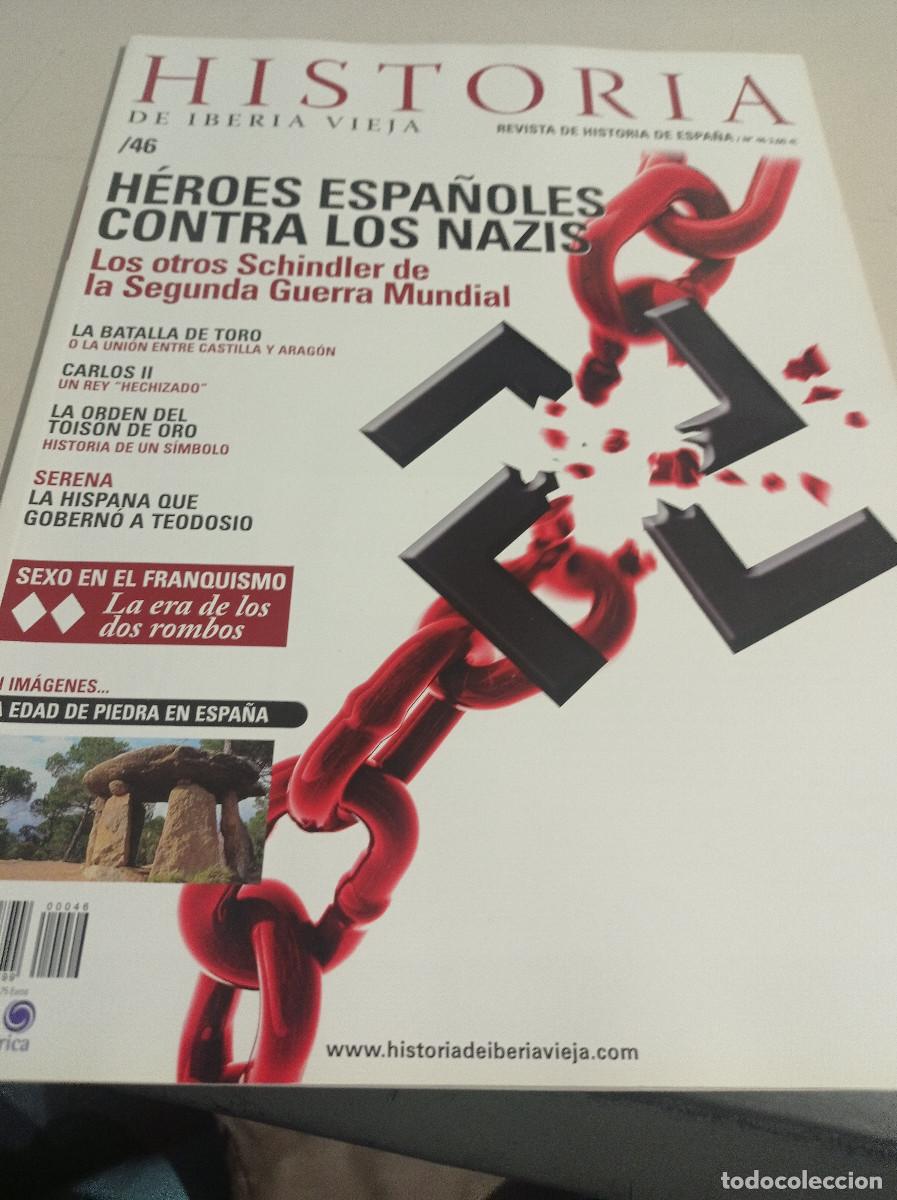 Coleccionismo de revistas y peri&oacute;dicos: REVISTA HISTORIA DE IBERIA VIEJA. N&ordm; 46 - H&Eacute;ROES ESPA&Ntilde;OLES CONTRA LOS NAZIS - REF. RP
