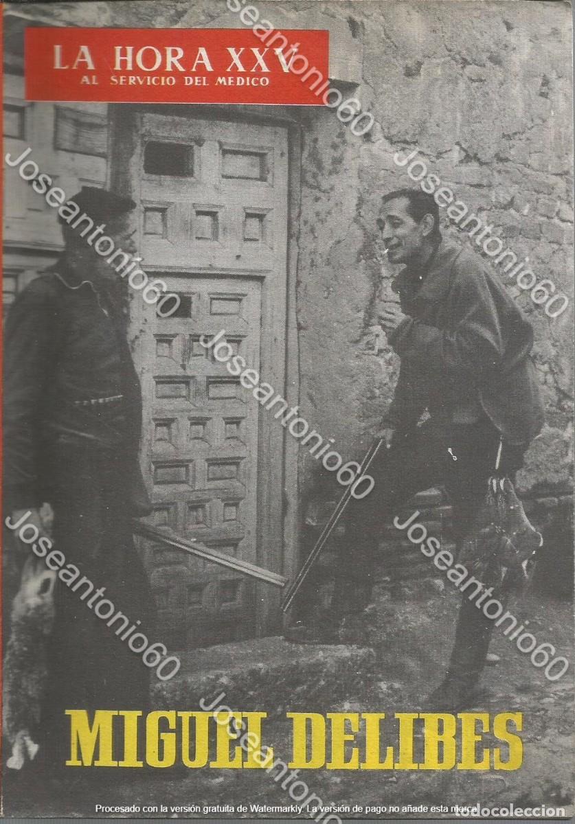 Coleccionismo de Revistas y Peri&oacute;dicos: Coleccion la hora XXV. Miguel Delibes. 1964. N&ordm; 85