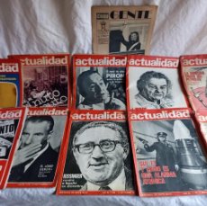Coleccionismo de Revistas y Periódicos: LOTE 11 REVISTAS LA ACTUALIDAD ESPAÑOLA 1973 Y 1974