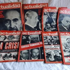 Coleccionismo de Revistas y Periódicos: LOTE 12 REVISTAS LA ACTUALIDAD ESPAÑOLA 1974