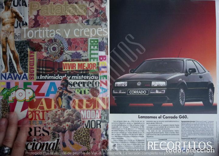 Coleccionismo de Revistas y Peri&oacute;dicos: volkswagen corrado g60 anuncio publicidad