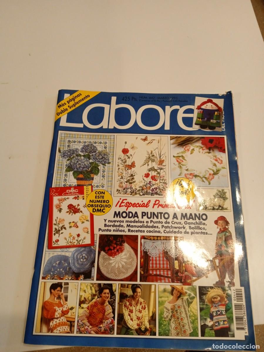 Coleccionismo de Revistas y Peri&oacute;dicos: MM-7YB REVISTA PUNTO DE CRUZ LABORES N&ordm; 442