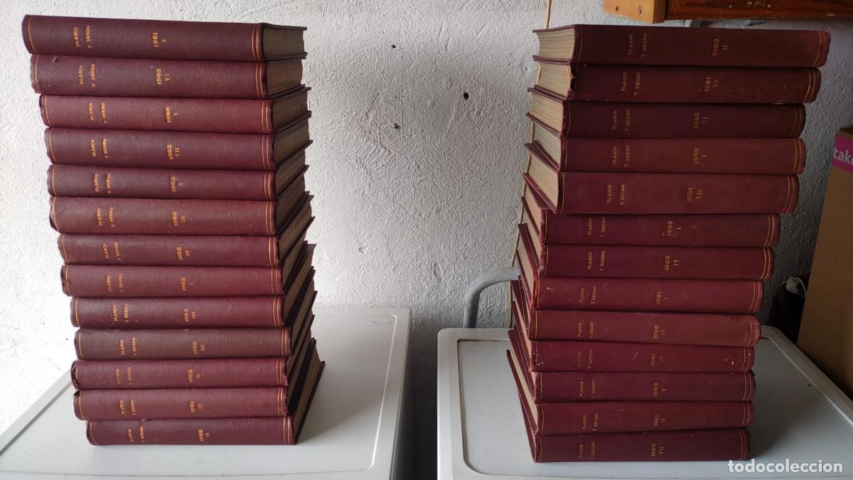 Sammeln von Zeitschriften und Zeitungen: Lote 26 tomos de revista &rdquo;Blanco y Negro&rdquo;