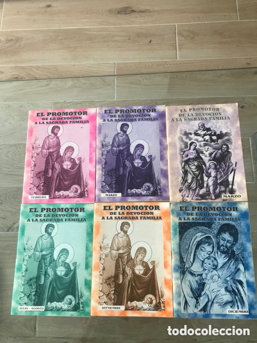 Coleccionismo de Revistas y Peri&oacute;dicos: El Promotor de la Devoci&oacute;n a la Sagrada Familia 6 n&uacute;meros 1966