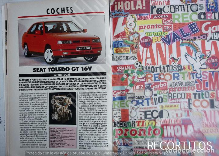 Coleccionismo de Revistas y Peri&oacute;dicos: seat toledo gt 16v