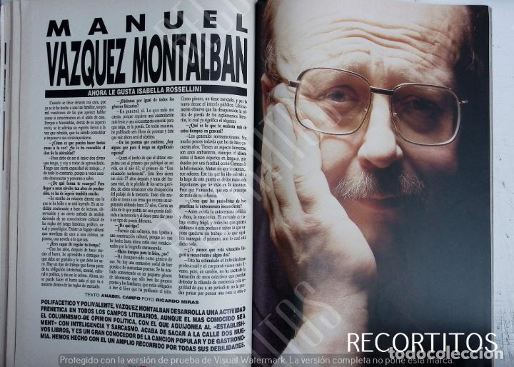 Coleccionismo de revistas y peri&oacute;dicos: manuel vazquez montalban el pianista