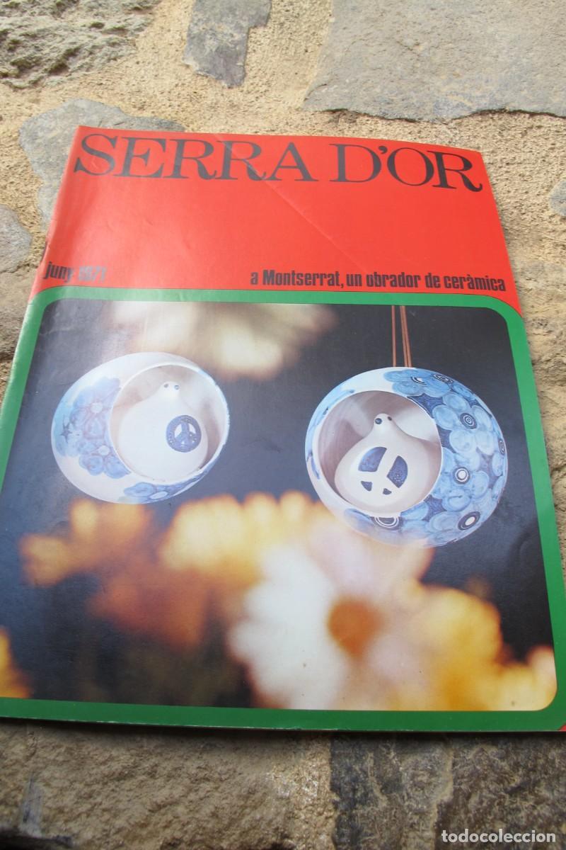 Coleccionismo de Revistas y Peri&oacute;dicos: SERRA D'OR JUNY 1971 A MONTSERRAT, UN OBRADOR DE CERAMICA
