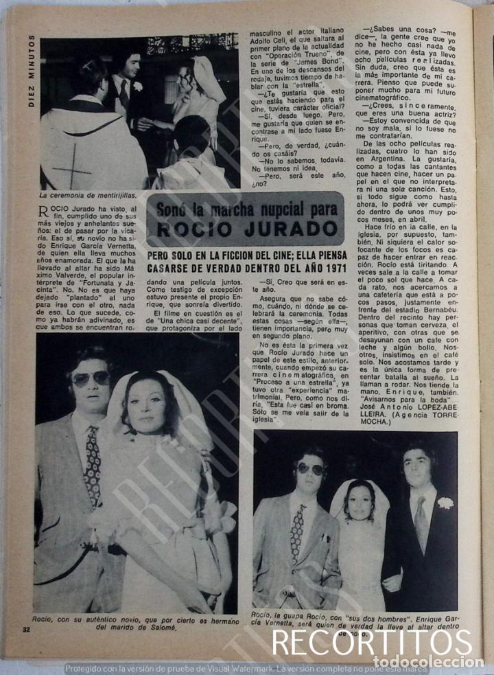Coleccionismo de Revistas y Peri&oacute;dicos: rocio jurado boda con maximo valverde