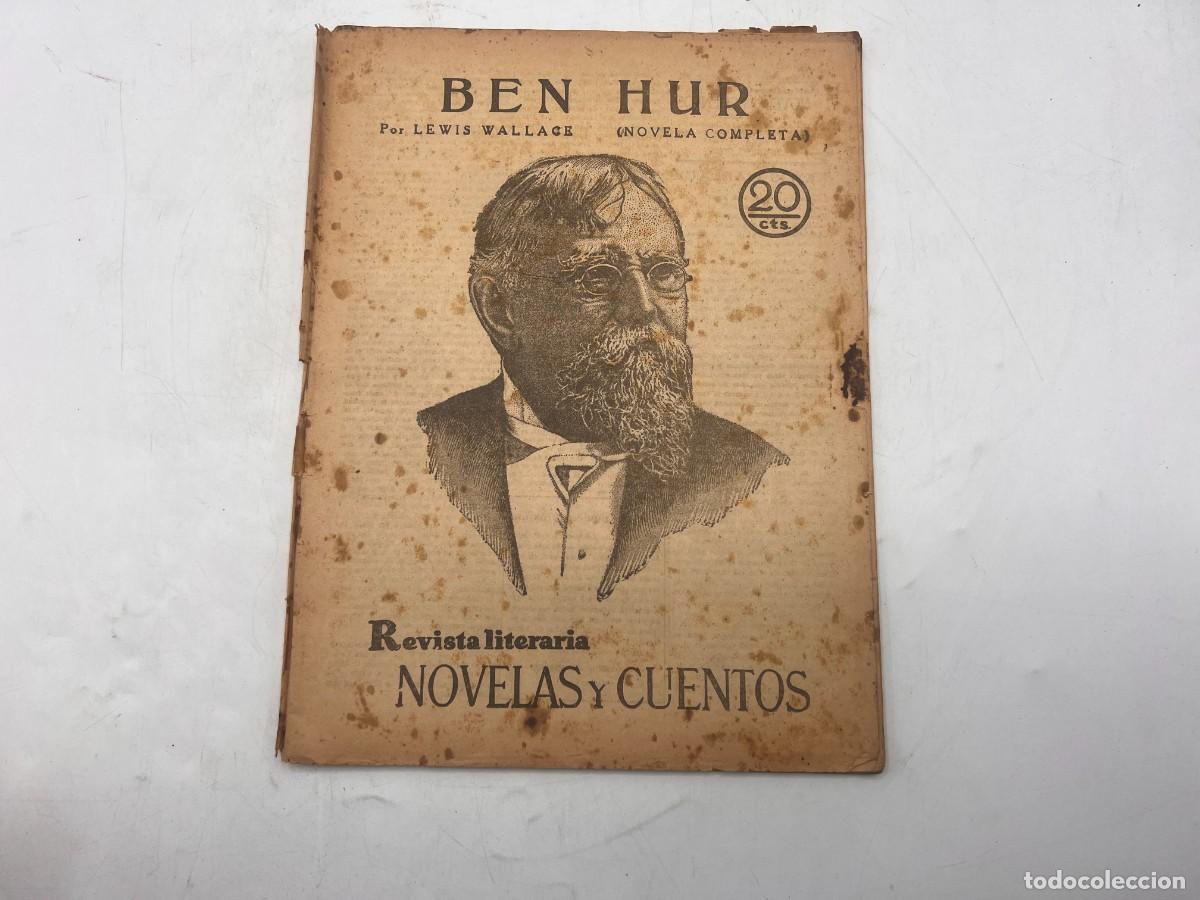 Coleccionismo de Revistas y Peri&oacute;dicos: BEN HUR. LEWIS WALLAGE. REVISTAS LITERARIAS. NOVELAS Y CUENTOS. DICIEMBRE, 1929